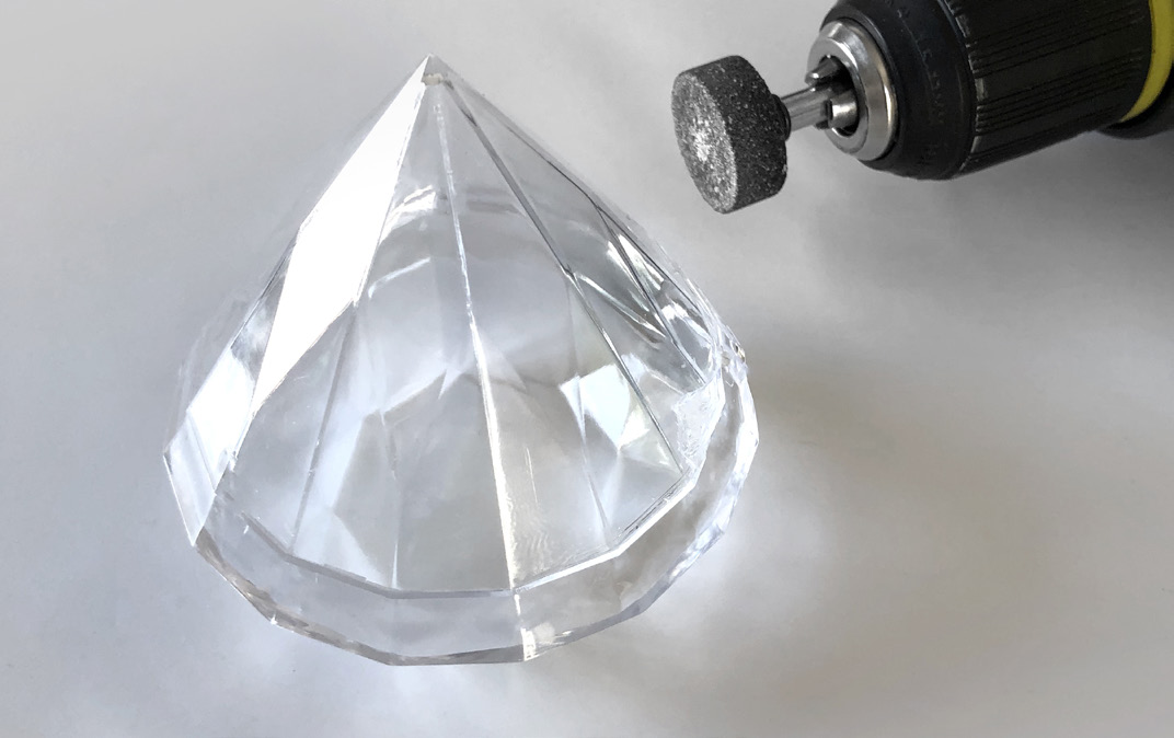 Clear pyramid
