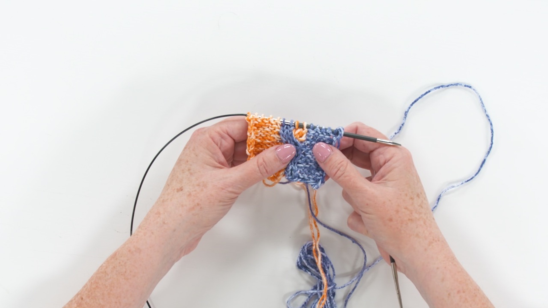 Two-Color Cable