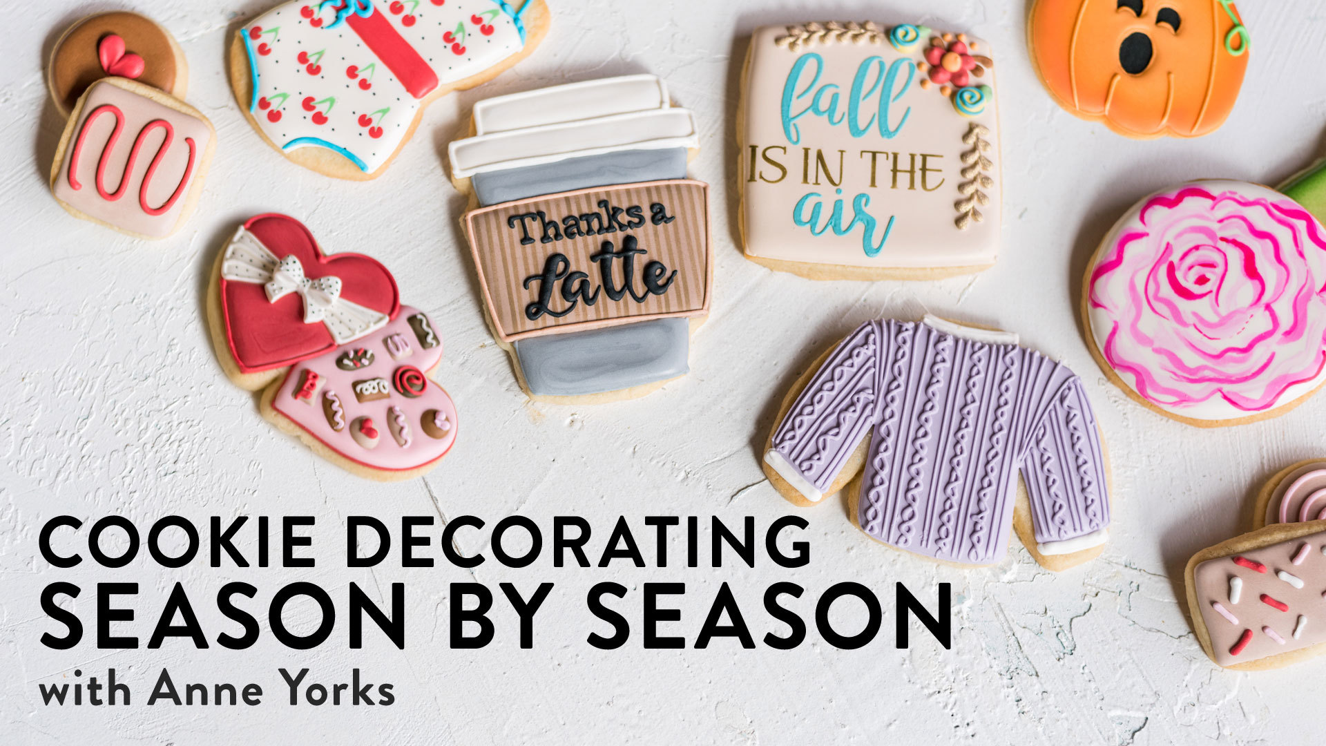 Decorated sugar cookies