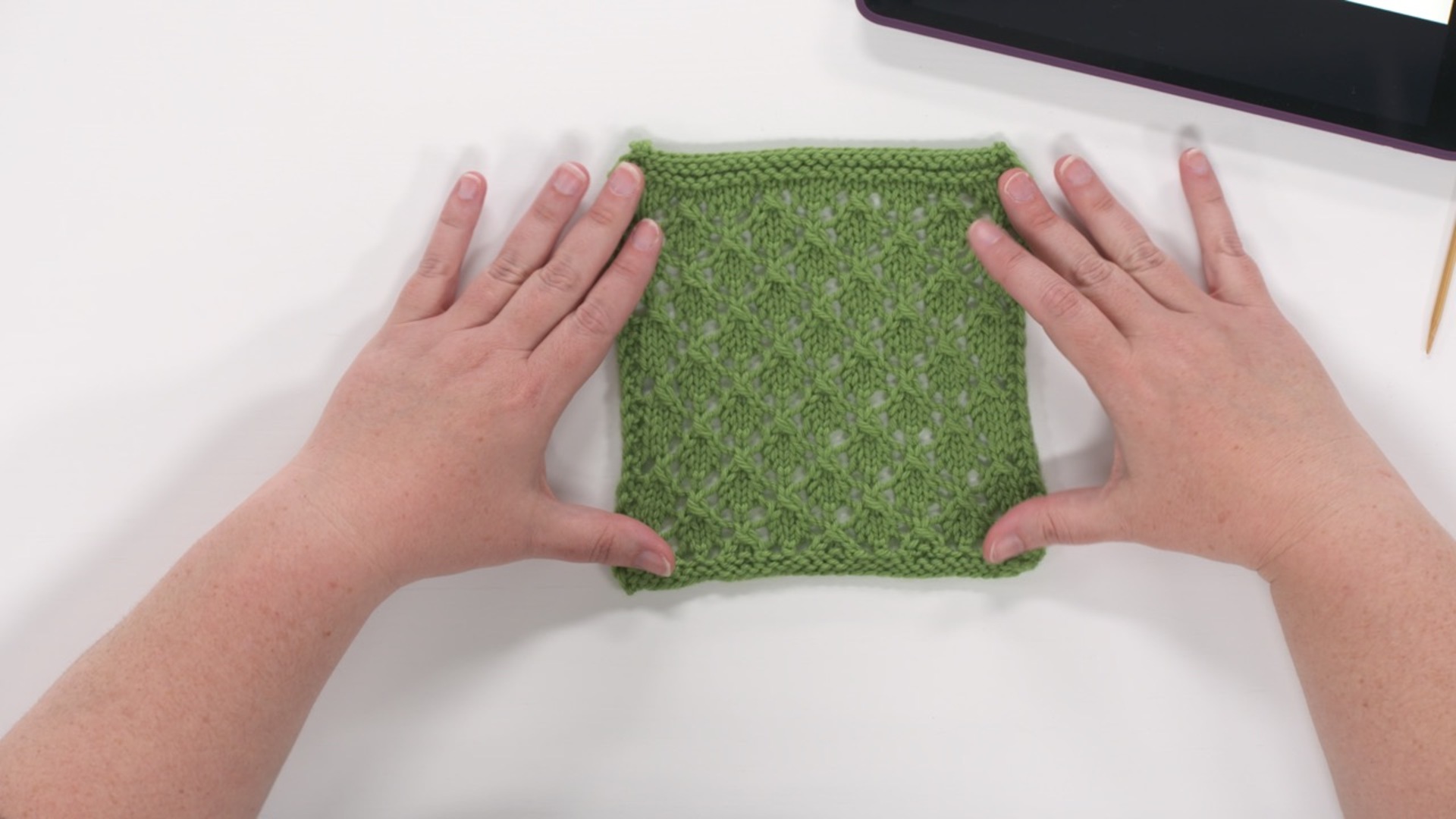 Session 3: Mini Leaf Lace Pattern