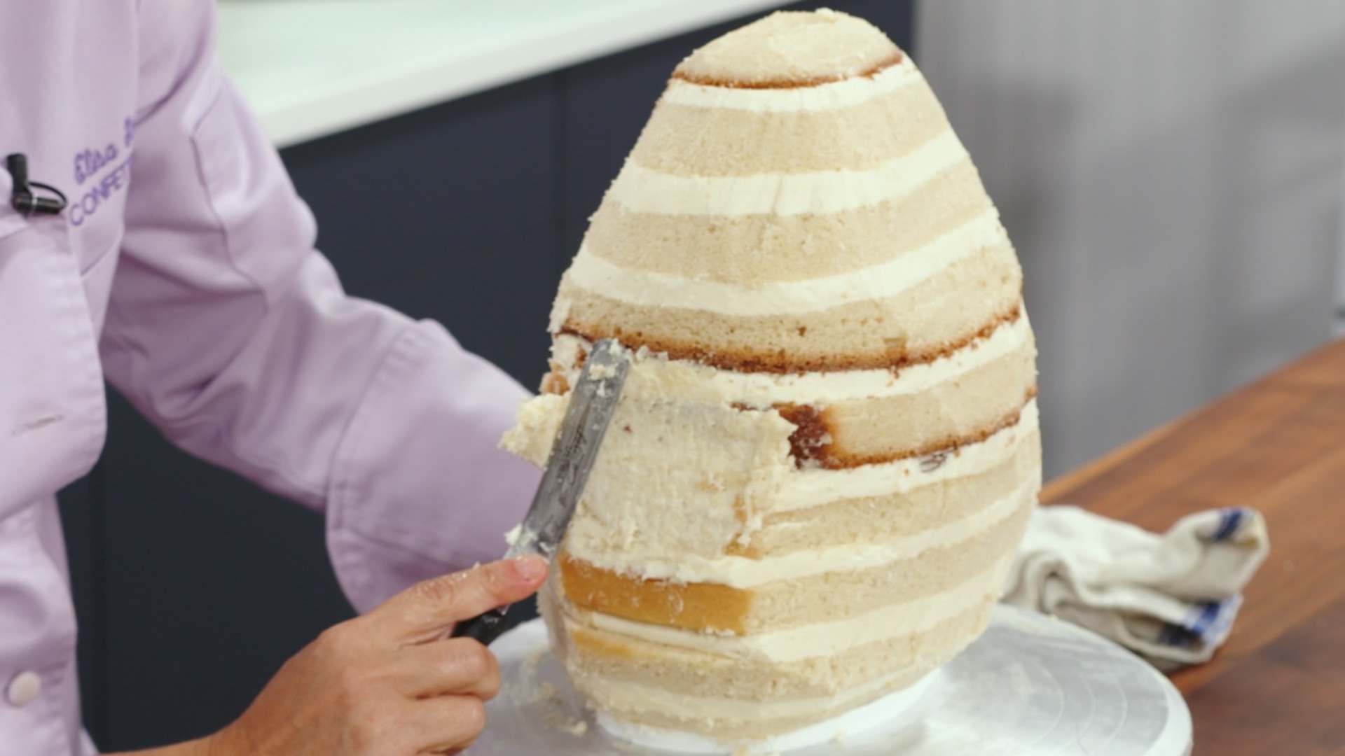Carve & Crumb Coat