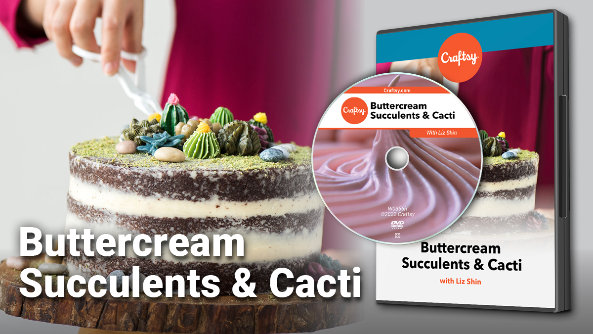 Buttercream Succulents and Cacti DVD